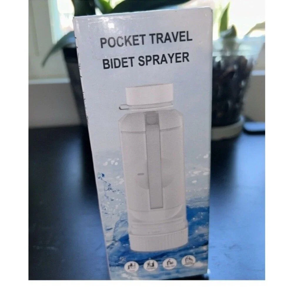 Rechargeable Waterproof Bidet Sprayer for Travel,Electri c,High-Pressur e Handhe